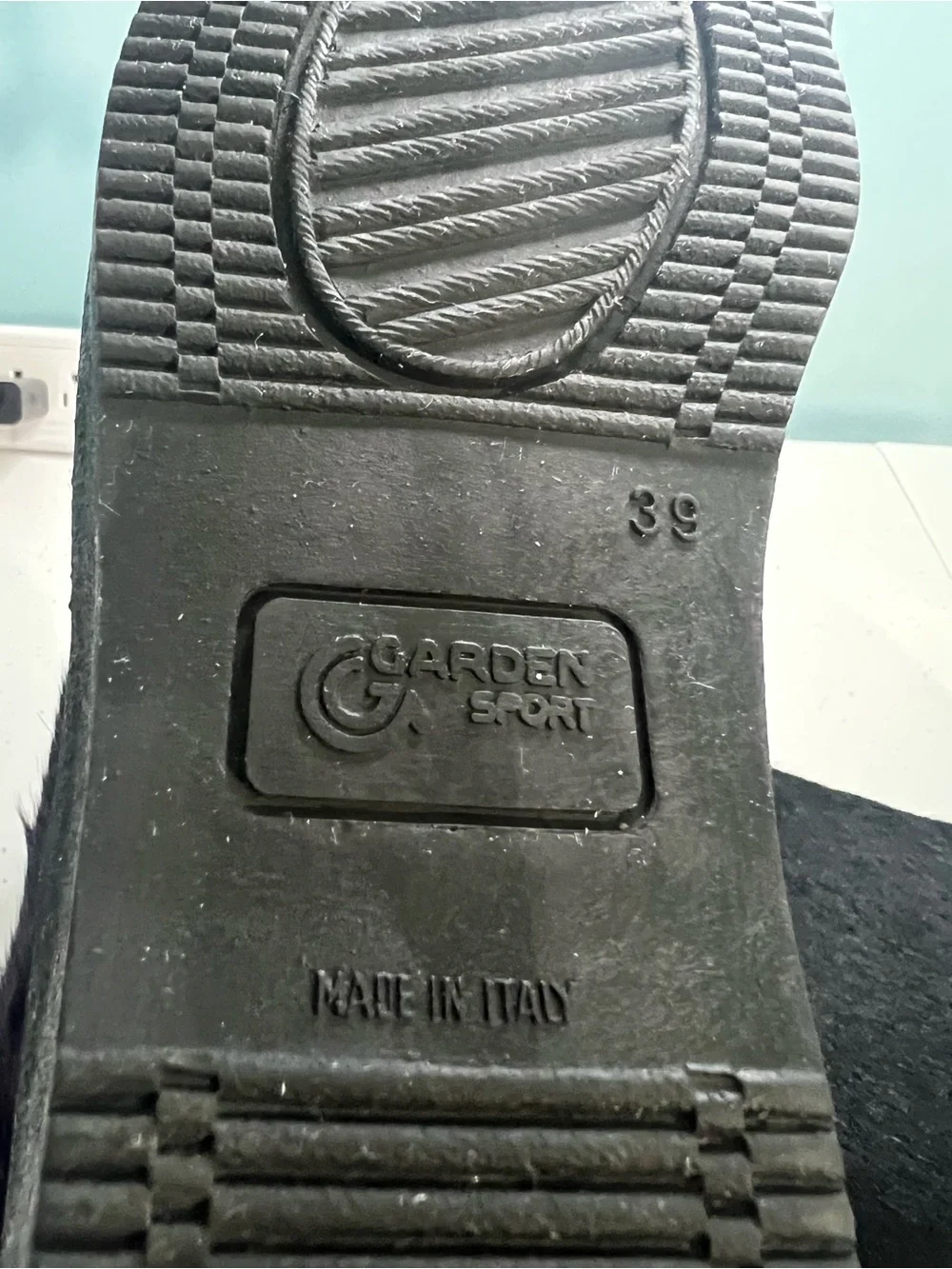 Garden Sport Italy Blk Faux Fur Trim & Pony Hair Winter/Snow boots Boots Size 39